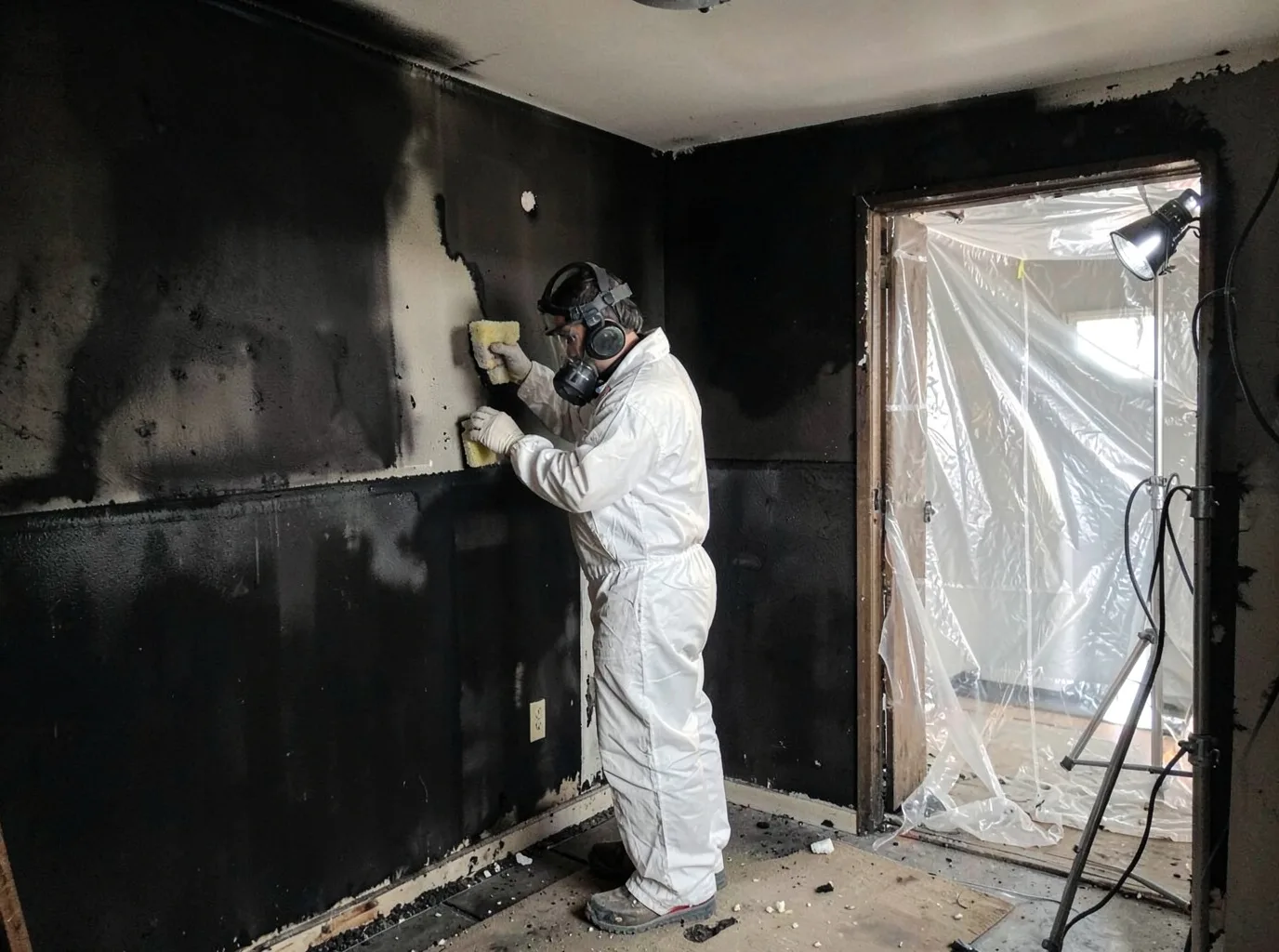 Fire Damage Restoration company in Pomerene, AZ